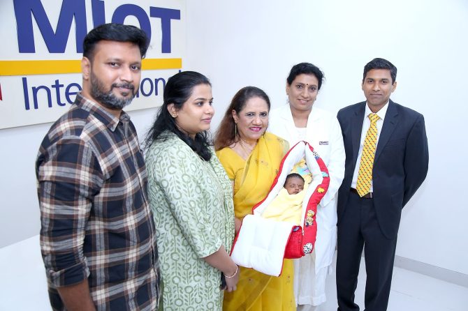 MIOT performs a life-saving hybrid procedure, saving the life of a pregnant woman